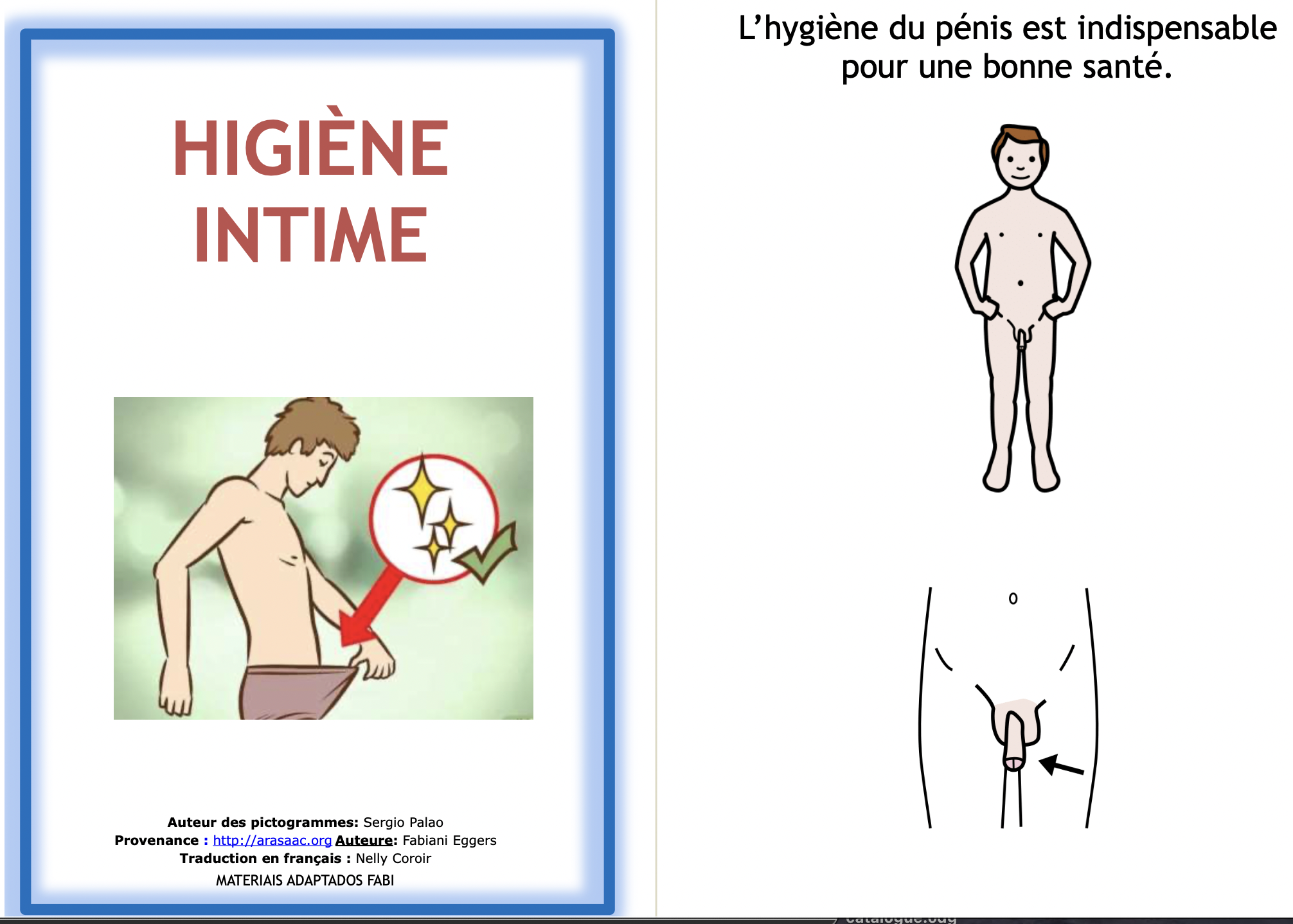 Mini livre - histoire sociale - hygiène intime